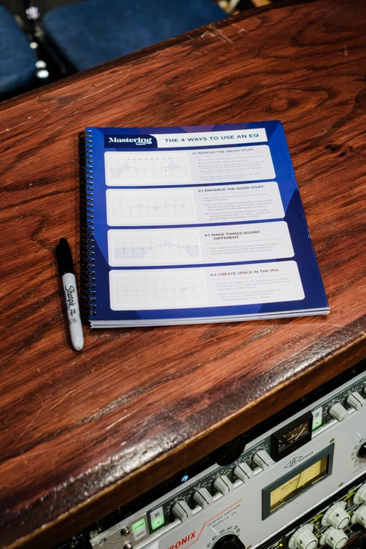 Mastering.com - Mixing & Mastering Cheat Sheet Binder